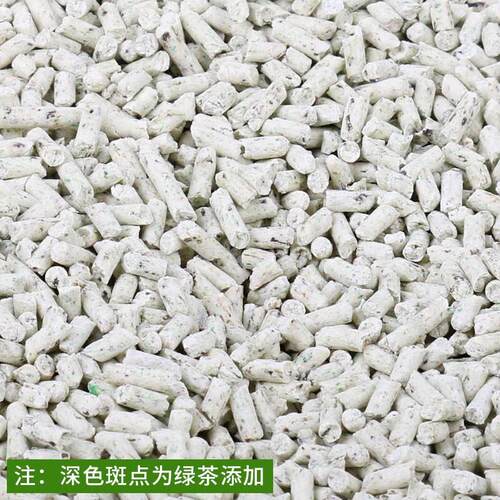 爱宠爱猫贝多芬宠物/Lovecat绿茶2.5kg无尘除臭植物豆腐猫砂6包