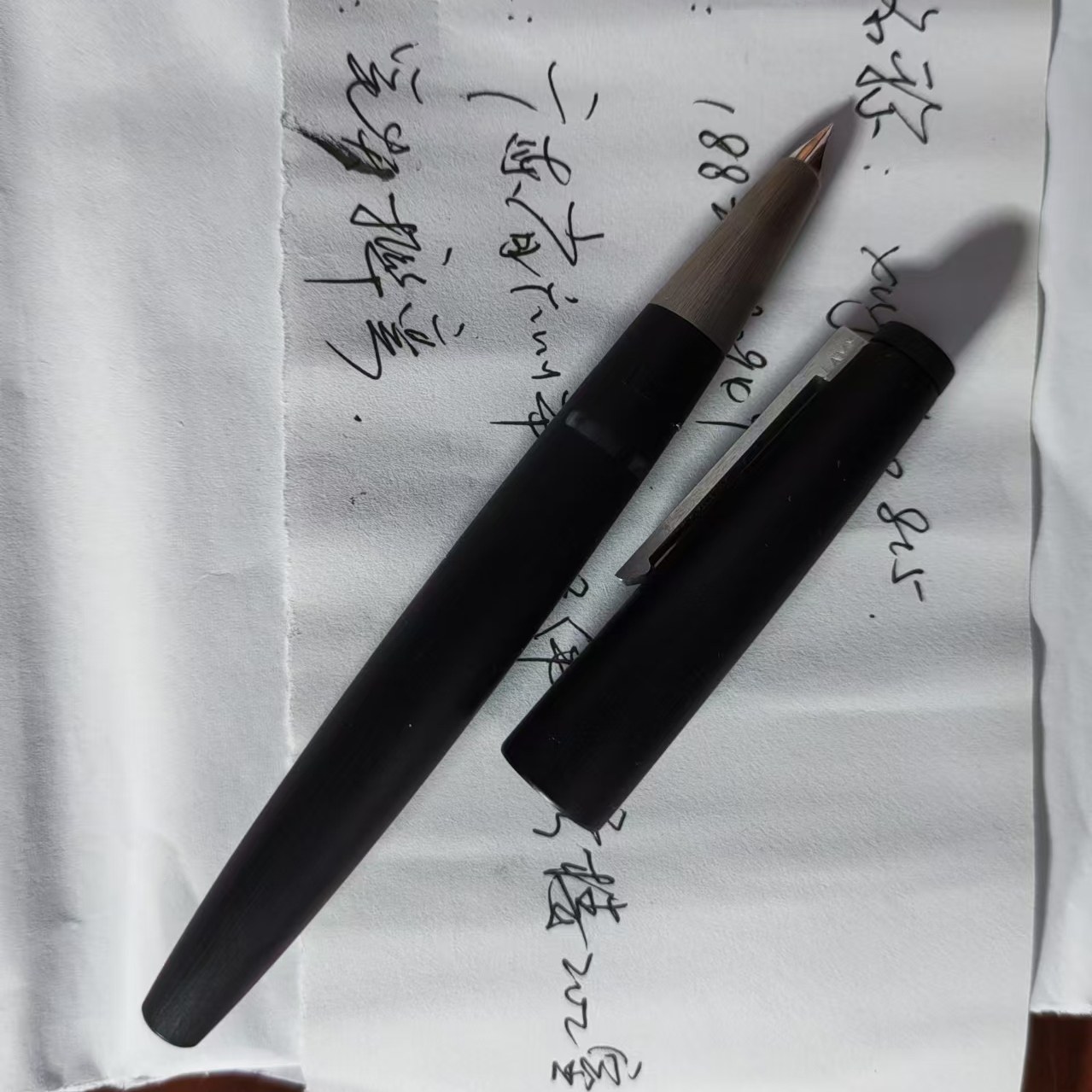 维修修理凌美2000系列玻璃纤维笔杆14K金笔尖笔钢笔漏水性笔帽破