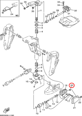 20翟墨雅马哈舷外机船外挂机橡皮