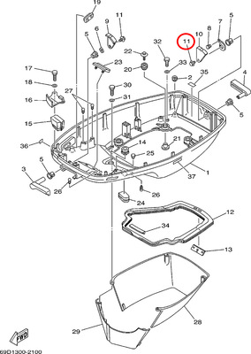 11翟墨雅马哈舷外机船外挂机橡皮