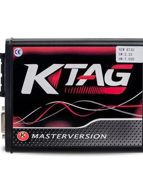 欧版园壳V7.020 KTAG OBD2 带有红色PCB没有令牌限制在线版本固件