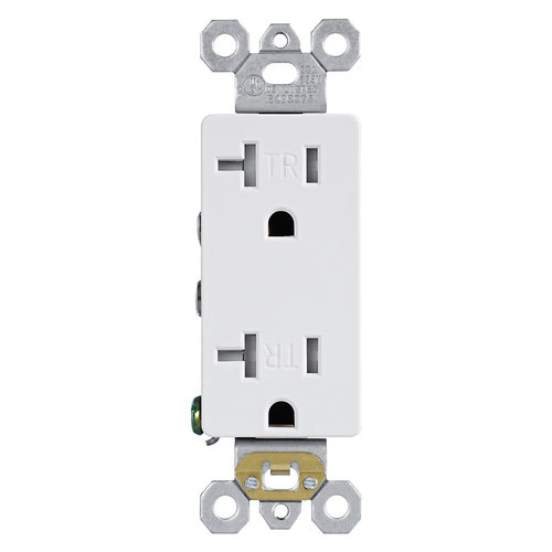 北美系列美规插座美标家用白色插座带TR 20A 125V美规墙壁插座UL