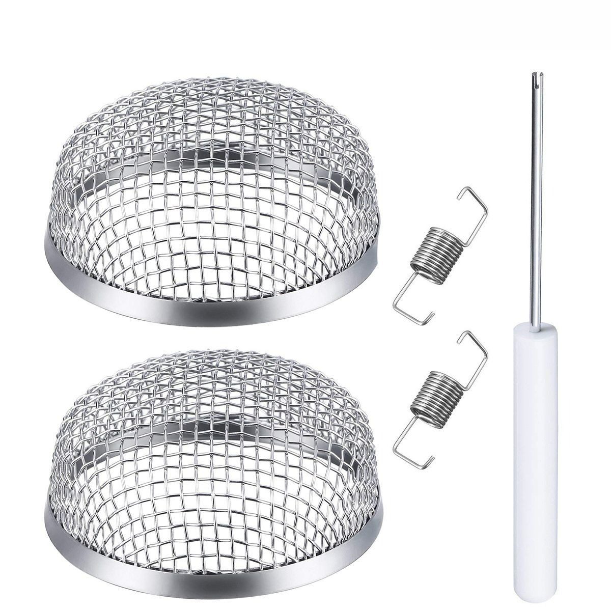 2只装  房车防虫网罩不锈钢通风网罩  配送安装工具