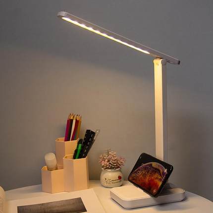 foldable led light usb charge desk lamp table reading study