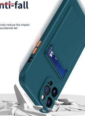 Original Wallet Card Slot Holder Case for iPhone 15 14 13 12 11 Pro Case & Samsung S24 S23 S22 Ultra