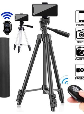Tripod stand for Phone camera Holder mount Bluetooth remote