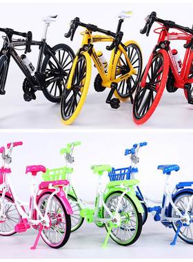 KaKBeir 1:10 Alloy Bicycle Model Diecast Metal Finger Mounta