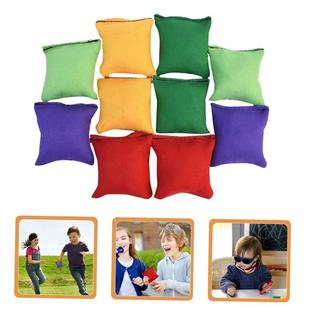 10Pcs Bean Bags Toss Game Bean Bag Toss Game Supplies Small