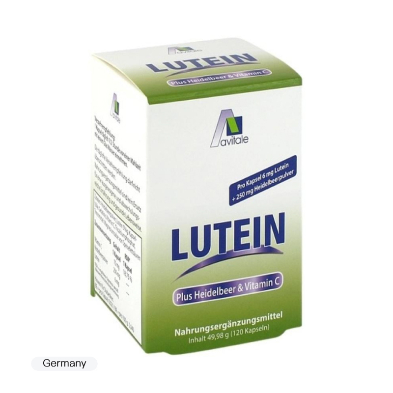 LUTEIN叶黄素胶囊 6mg + 蓝莓120粒