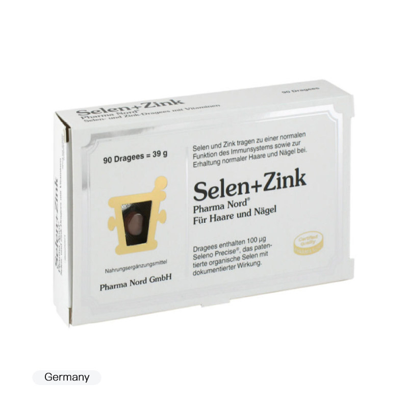 pharma nord 法尔诺德锌硒维片 90粒