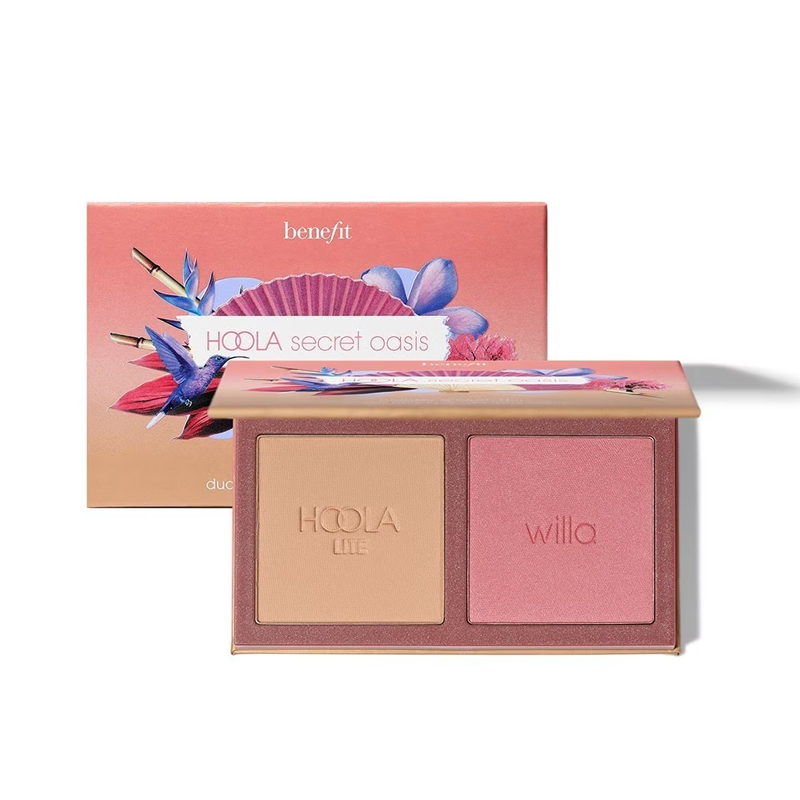 Benefit贝玲妃腮红修容盘粉饼控油定妆持久补妆蒲公英官方旗舰店