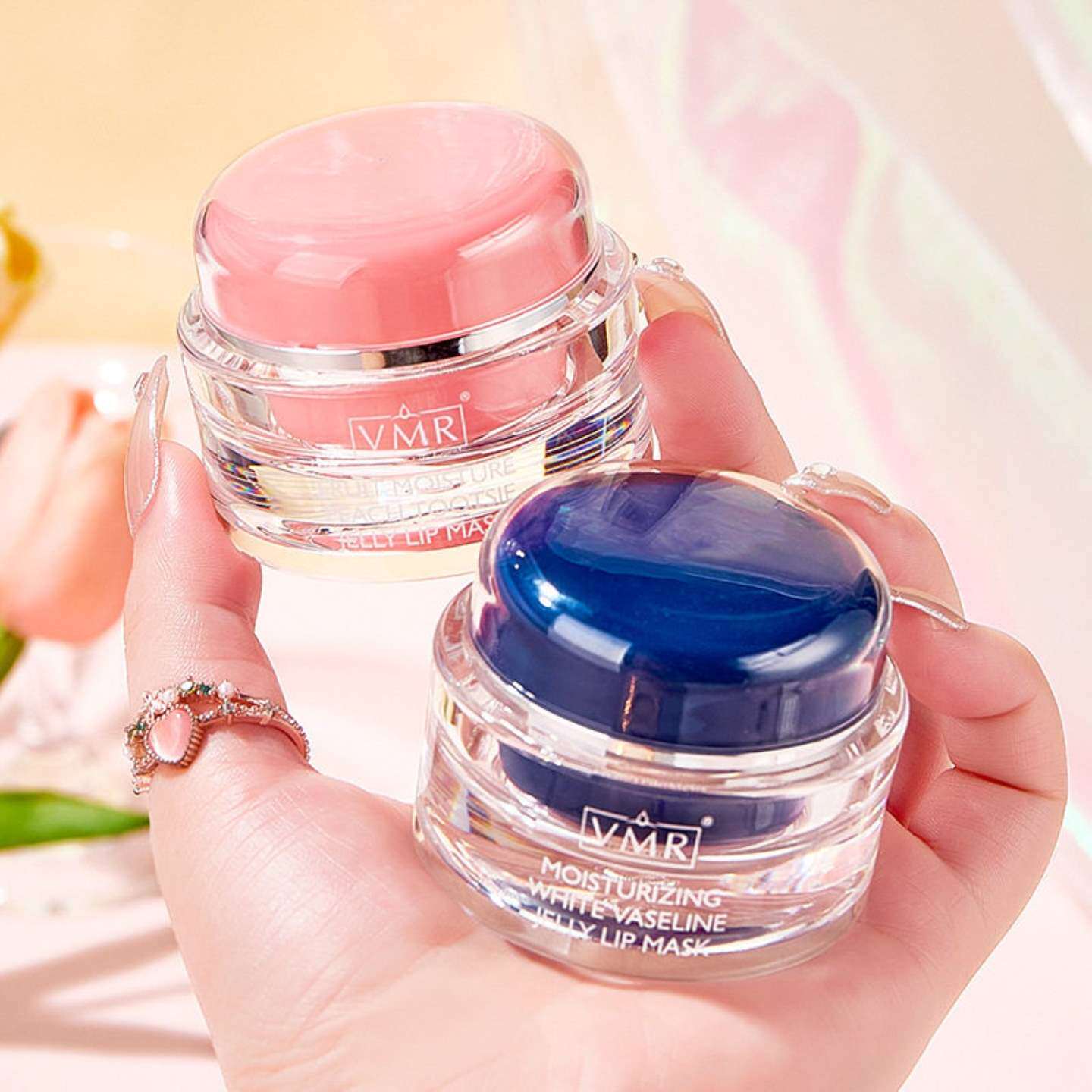 唇膜VMR白凡晶冻15g凡士林润唇膏唇部护理淡唇纹抖音爆款