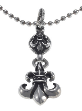 代购潮克罗心Chromehearts美国专柜正品单球童军花项链情侣