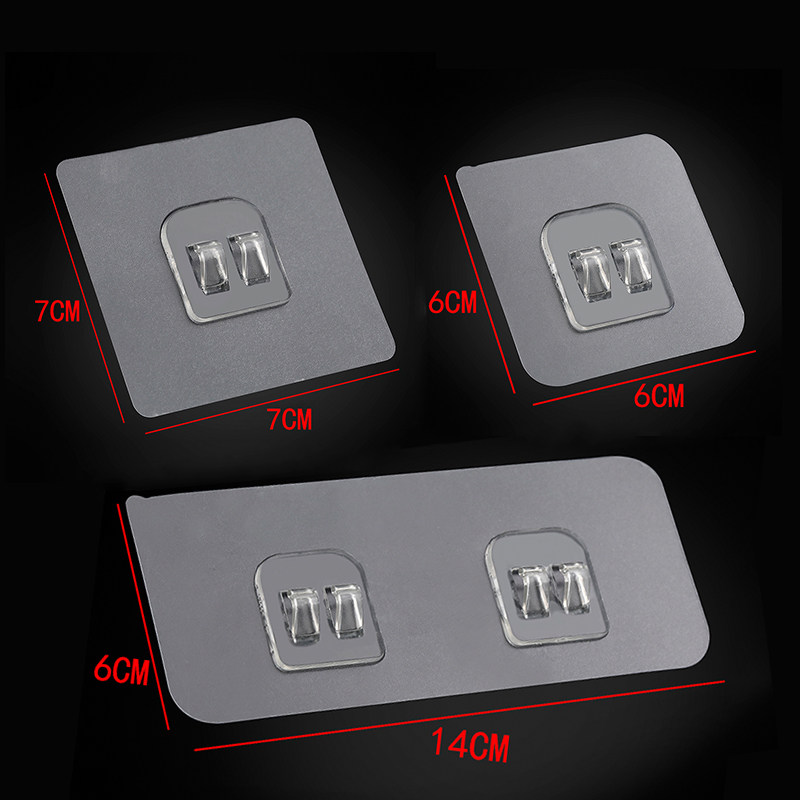 强力置物架免打孔无痕贴片卡扣