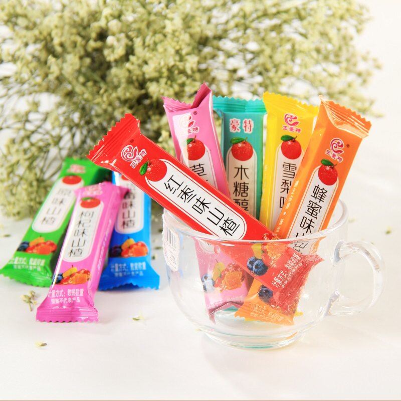 5斤多口味山楂水果条蓝莓蜂蜜枸杞红枣雪梨原味木糖醇草莓口味山