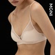 「留白」莫妮MONI简约透气舒适无钢圈内衣无痕小胸性感真丝文胸