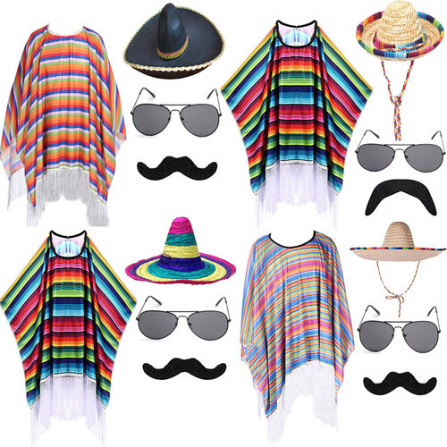 万圣节披风墨西哥披肩cosplay