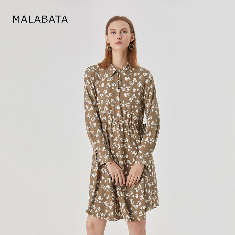 malabata时尚衬衫领法式