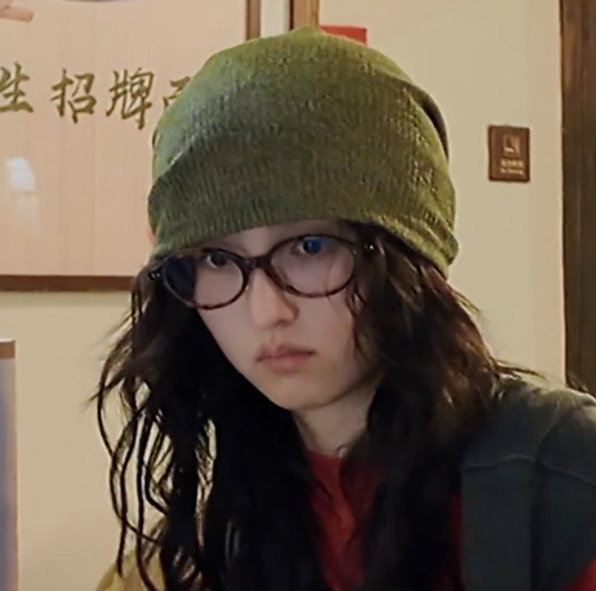 向往的生活张子枫同款帽子堆堆帽女秋冬毛绒日系可爱百搭包头帽