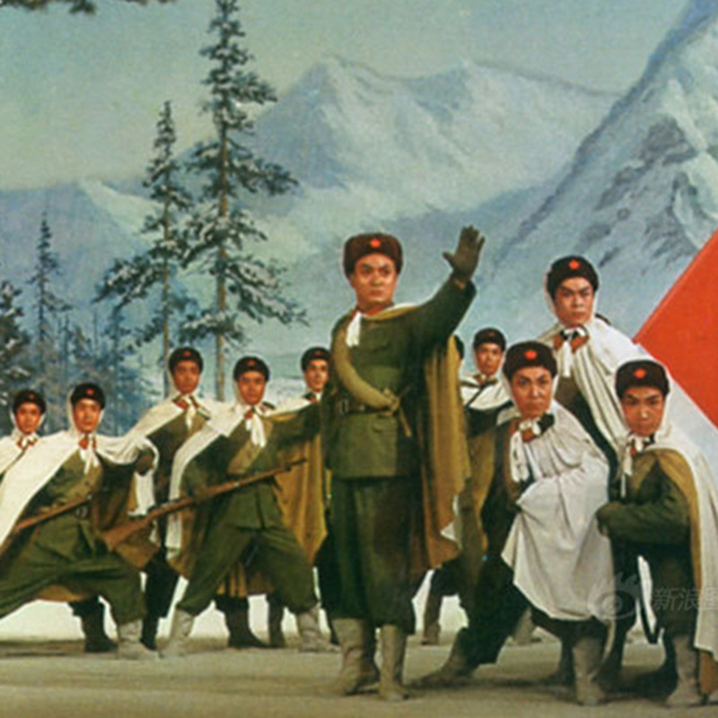 杨子荣演出服智取威虎山成人舞蹈