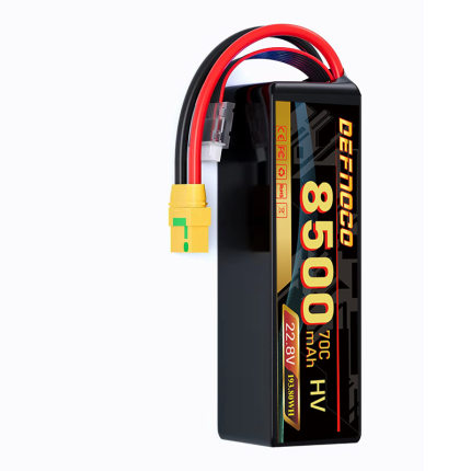FPV高压8500mAh 6S 22.8V 70C遥控无人机直升机FPV航模RC电池HV