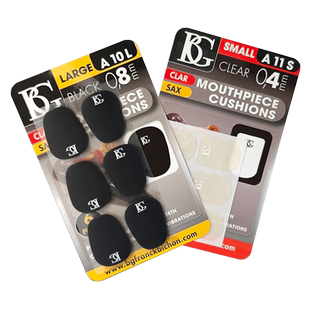 法国BG牙垫透明黑色中音萨克斯笛头胶木笛头单簧管黑管高音次中音