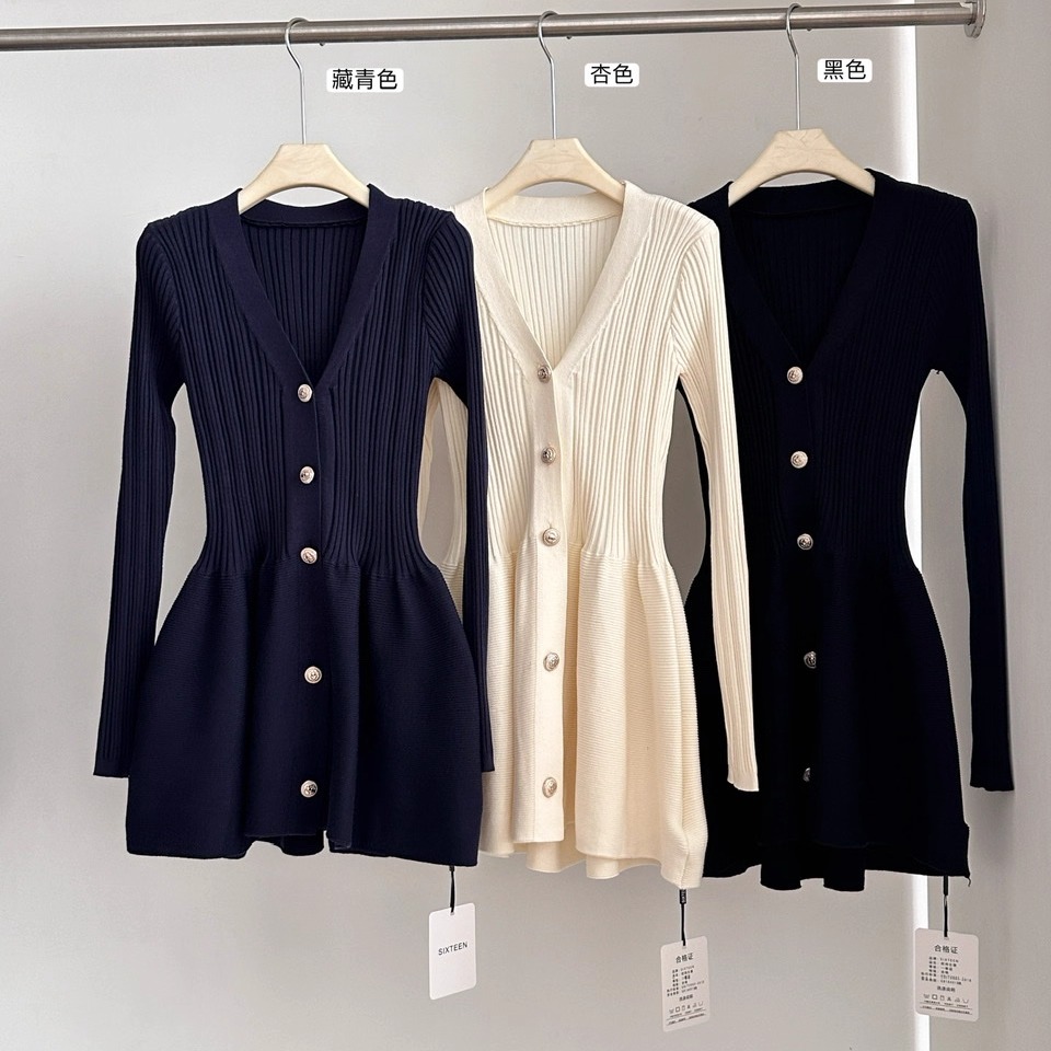 重要场合漂亮裙子超好看针织裙