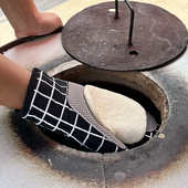 微波炉手套耐高温500度隔热烘培防烫加厚硅胶防护烤箱手套