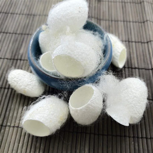 蚕茧 中药材500g克包邮正品新货蚕蛹壳蚕衣 茧黄 蚕茧壳 不带蚕蛹