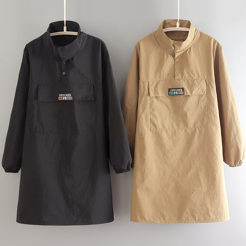 时尚新款工作罩衣上班宠物美容店防水长袖围裙男定制logo印字工装,家庭/个人清洁工具,围裙,淘宝优惠券,粉丝福利购,淘宝优惠卷