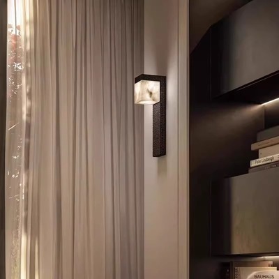 现代简约艺术西班牙云石壁灯意式