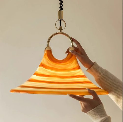 可调节客厅床头艺术吊灯创意