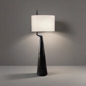 Lamp 后现代复古茶室售楼部大堂Heronn Floor 定制设计师客厅立灯