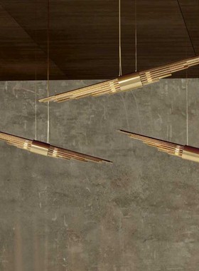 CASTRO STREAMLINE1葡萄牙进口轻奢后现代长管镀艺术吊灯