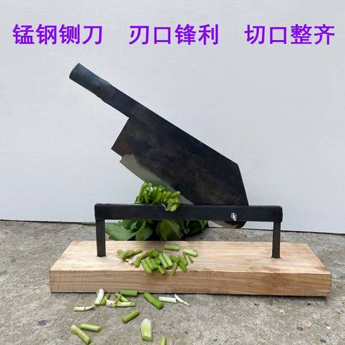 铡刀切草刀家用锋利锰钢锻打闸刀扎刀切玉米割小麦割切桔梗
