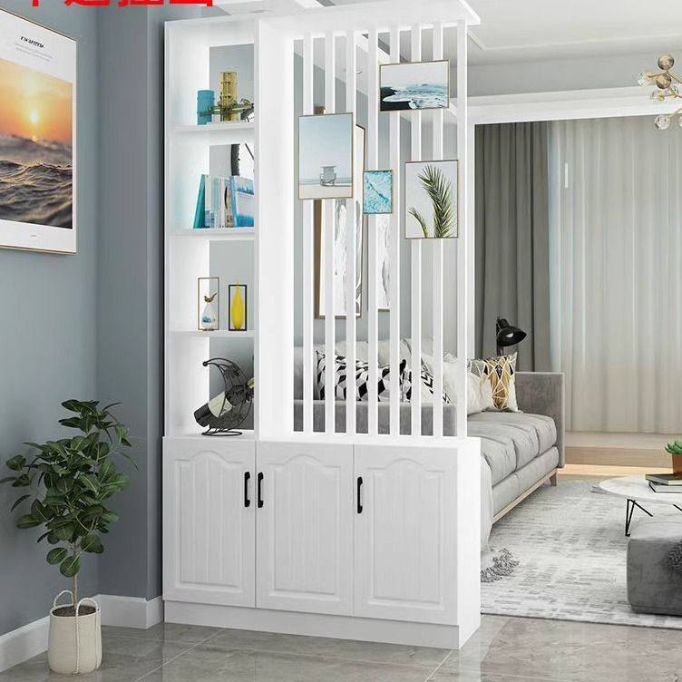 新欧式简约北欧现代鞋柜隔断屏风置物架客厅餐厅卧室入户玄关隔断