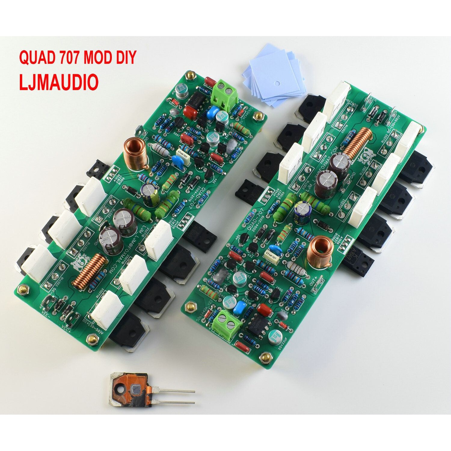 仿制英国经典放大器QUAD707 国都707(QUAD405,QUAD606的升级型号)