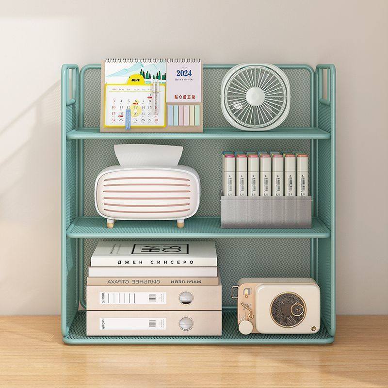 桌上书架办公桌面置物架书桌收纳多层台面分层架子学生宿舍储,收纳整理,书桌收纳置物架,淘宝优惠券,粉丝福利购,淘宝优惠卷