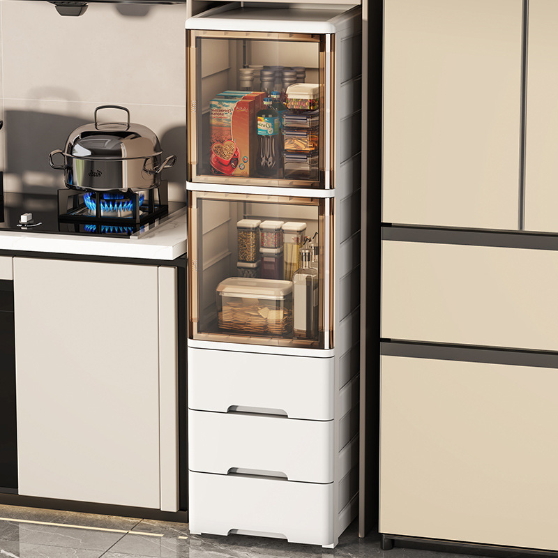 20/25/36cm夹缝收纳柜子抽屉式厨房缝隙多层卫生间窄储物柜置物架