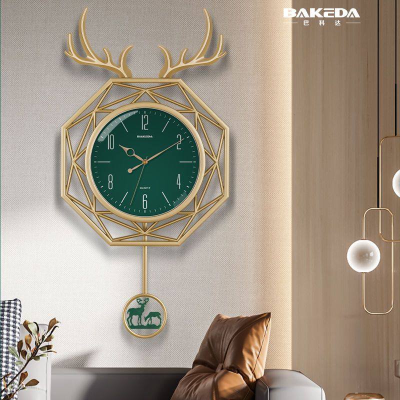 钟表挂钟客厅北欧轻奢时尚简约现代装饰时钟石英钟网红挂墙表家用,家居饰品,挂钟,淘宝优惠券,粉丝福利购,淘宝优惠卷