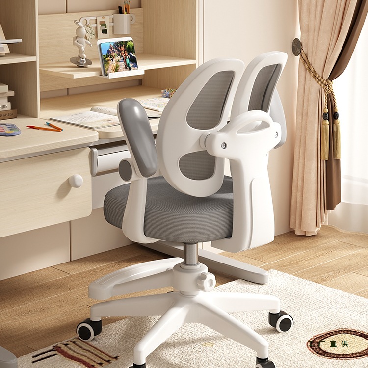 儿童学习椅可升降调节写字椅小学生家用追背矫正坐姿座椅书桌椅子
