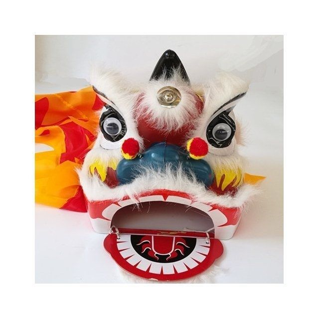 儿童舞狮道具醒狮小南狮佛山狮表演幼儿园舞狮子的狮子头套装玩具