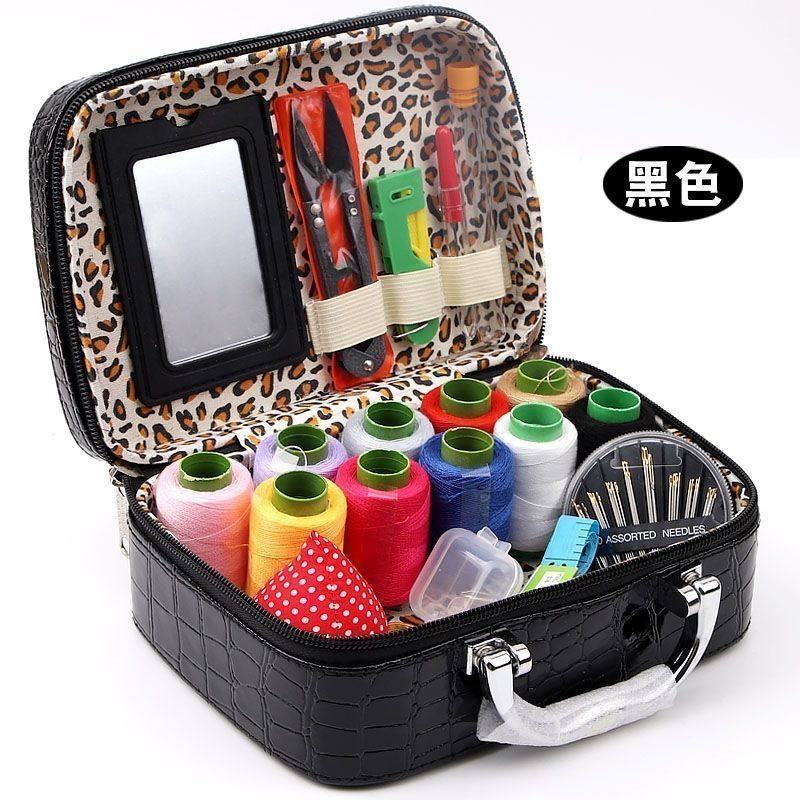 针线盒针线套装家用针线包手提工具便携收纳多功能手工缝补百宝箱,居家布艺,线盒,淘宝优惠券,粉丝福利购,淘宝优惠卷