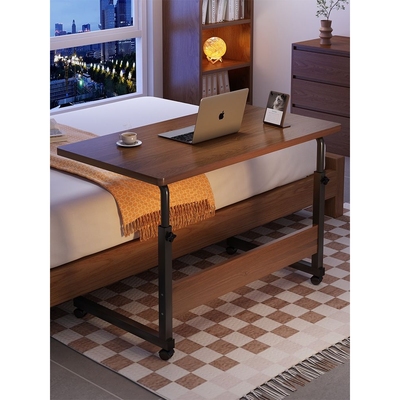 床边桌可移动升降书桌简易电脑桌办公家用客厅边几卧室置物小桌子