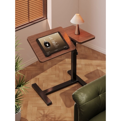 可移动沙发边几电脑桌床边桌家用客厅升降折叠书桌卧室床上学习桌