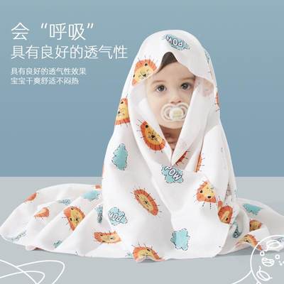新生婴儿包单高棉批春秋季款襁宝褓包巾抱FRF被初薄生儿发裹布宝