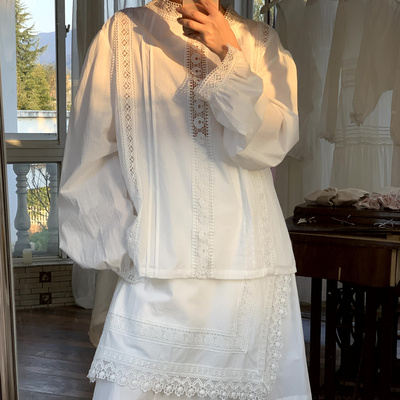 SewingDiary 原创手工缝纫蕾丝四件套