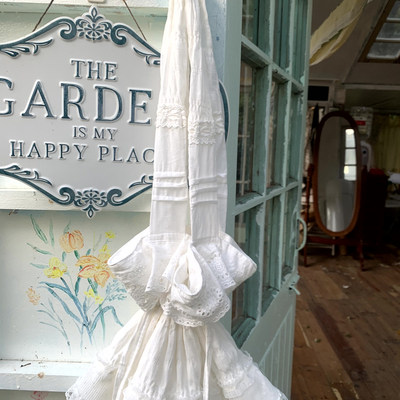 SewingDiary原创手工缝纫蕾丝水桶包配件