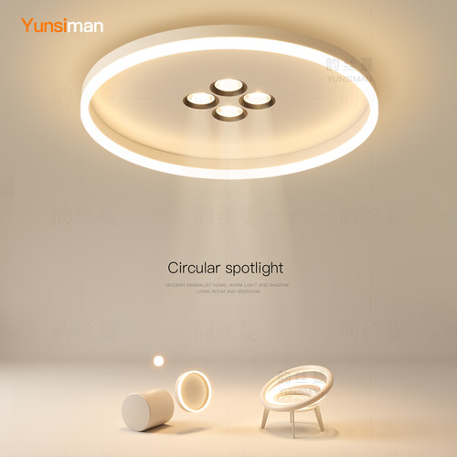 2025新款卧室主灯现代简约风