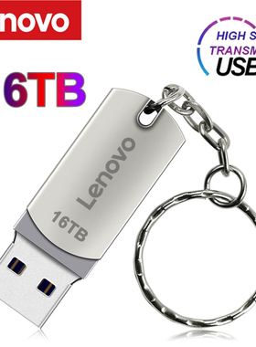 Lenovo USB 3.0 Pendrive 16TB 8TB 4TB Metal High Speed Flash